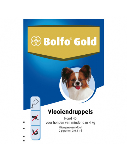 BOLFO GOLD HOND 40 2 STUKS 0 - 4 KG