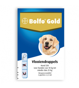 BOLFO GOLD HOND 250 2 STUKS 10 - 25 KG