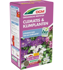 DCM MESTSTOF CLEMATIS &amp; KLIMPLANTEN 1,5 KG