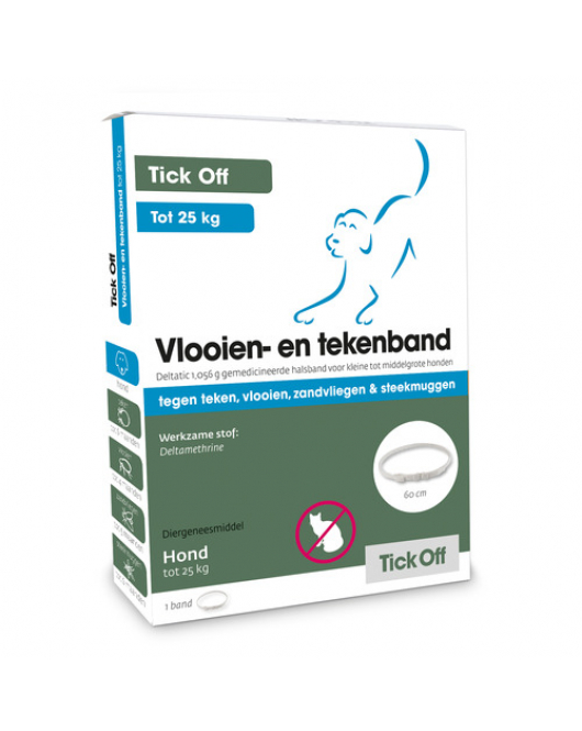 TICK OFF VLOOIEN- EN TEKENBAND 60 CM < 25 KG