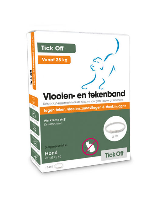 TICK OFF VLOOIEN- EN TEKENBAND 75 CM > 25 KG