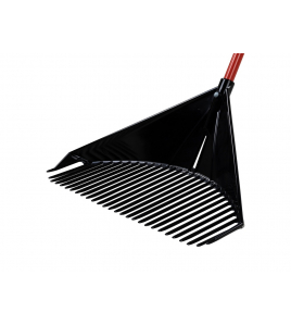 GOLDEN GARK XXL ROOD 28 TANDS 61 CM, GEBOGEN ALUMINIUM STEEL EN D-GREEP GOLDEN GARK XXL ROOD 28 TANDS 61 CM, GEBOGEN ALUMINIUM STEEL EN D-GREEP