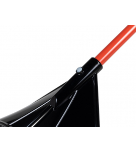 GOLDEN GARK XXL ROOD 28 TANDS 61 CM, GEBOGEN ALUMINIUM STEEL EN D-GREEP GOLDEN GARK XXL ROOD 28 TANDS 61 CM, GEBOGEN ALUMINIUM STEEL EN D-GREEP