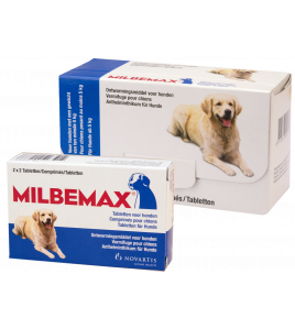 MILBEMAX TABLETTEN HOND GROOT 4 TABL. 5-75KG 4 ST