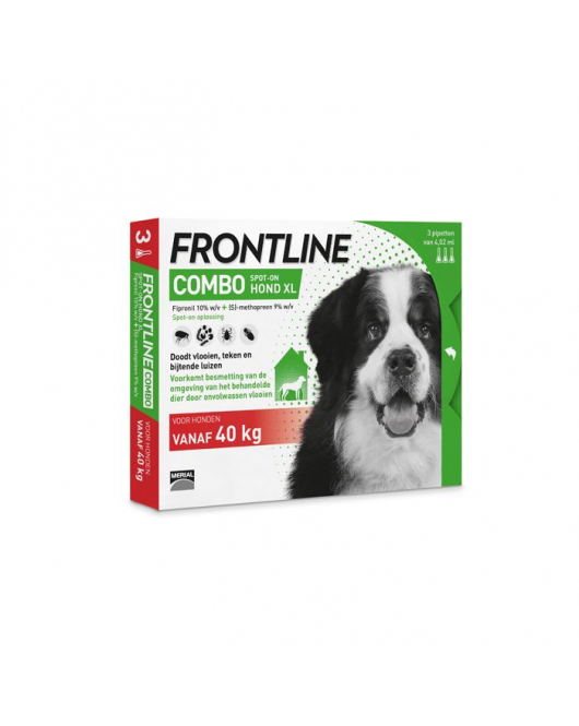 FRONTLINE COMBO HOND XL >40 KG 3 PIPET