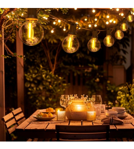 CALEX VISTA OUTDOOR PARTY STRING 45M E12 0.3W 39LM 2700K 12V ZWART CALEX VISTA OUTDOOR PARTY STRING 45M E12 0.3W 39LM 2700K 12V ZWART