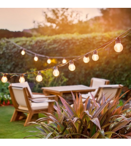 CALEX VISTA PARTY LIGHT STRING 100 – 240V 10 LAMPS (ST45) CLEAR 1.8W STRING 10 MTR WITH 80CM SPACE V W LM K CALEX VISTA PARTY LIGHT STRING 100 – 240V 10 LAMPS (ST45) CLEAR 1.8W STRING 10 MTR WITH 80CM SPACE V W LM K