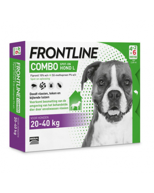FRONTLINE COMBO SPOT ON 3 LARGE HOND 4+2 PIP LARGE