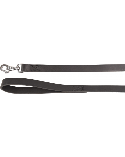 HOND LOOPLIJN MEMPHIS ZWART 1,3M 22MM