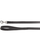 HOND LOOPLIJN MEMPHIS ZWART 1,3M 22MM