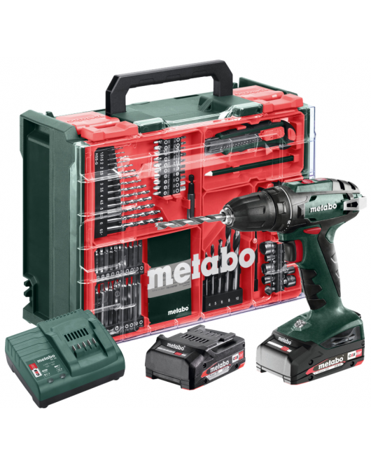 METABO BS 18 SET MOBILE WORKSHOP
