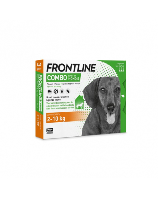 FRONTLINE COMBO HOND S 2-10 KG 3 PIPET