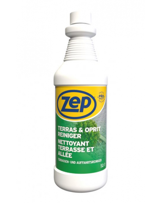 ZEP TERRAS EN OPRIT REINIGER 1L GECONCENTREERDE OPLOSSING