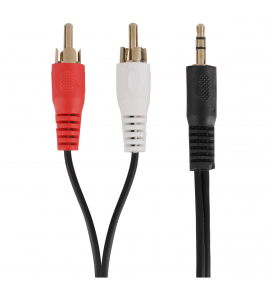 QL TULP KABEL 1STE/2RCA MA-MA RD/WT 5M QL TULP KABEL 1STE/2RCA MA-MA RD/WT 5M