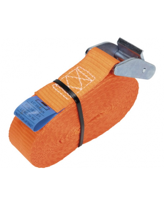 KONVOX SPANBAND 25MM KLEMGESP HD 5M 350DAN ORANJE