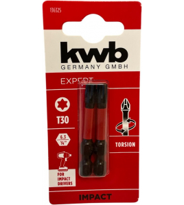 2 BIT TORSION 50 MM T30 S2