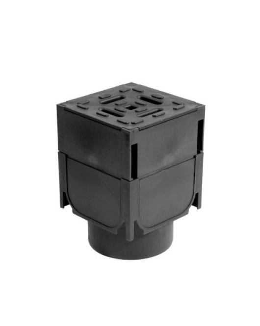 ACO HOEKSTUK, SLOTLINE/HEXALINE, PE, +PE SLEUF,A15,14,6CM