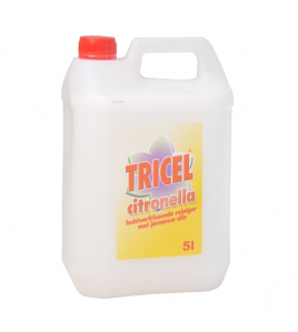 TRICEL CITRONELLA FRISREINIGER 5L. TRICEL CITRONELLA FRISREINIGER 5L.
