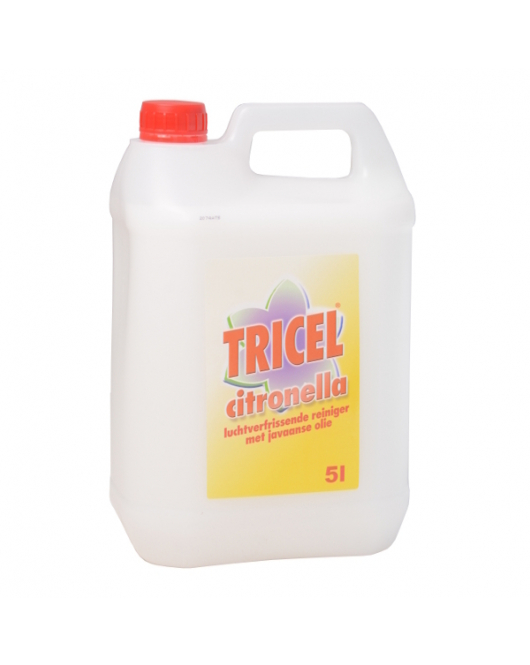 TRICEL CITRONELLA FRISREINIGER 5L.