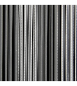 VLIEGENGORDIJN PALERMO TRANSPARANT - WIT 90X210 CM