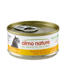 ALMO NAT HFC CAT KIPFILET 70 GR ALMO NAT HFC CAT KIPFILET 70 GR