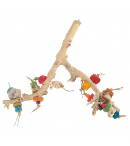 ADORI JAVA PLAY PERCH 16X52X56 CM MULTI-COLOR ADORI JAVA PLAY PERCH 16X52X56 CM MULTI-COLOR