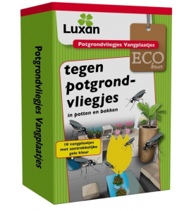 POTGRONDVLIEGJES VANGPLAATJES (10 ST) NIEUW