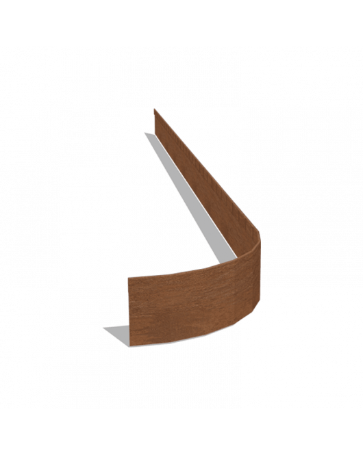 CORTENSTAAL KANTOPSLUITING FLEX GEPLET 13 CM (LENGTE 240 CM) CORTENSTAAL KANTOPSLUITING FLEX GEPLET 13 CM (LENGTE 240 CM)