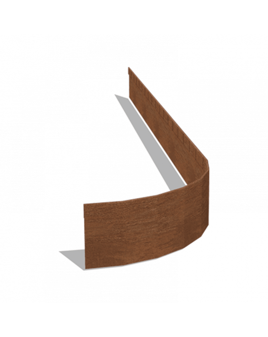 CORTENSTAAL KANTOPSLUITING FLEX GEPLET 13 CM (LENGTE 150 CM) CORTENSTAAL KANTOPSLUITING FLEX GEPLET 13 CM (LENGTE 150 CM)