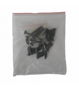 SCHROEVEN FENCE SHUTTER/LAMELLEN 50CM RVS, ZWART TXT GECOAT