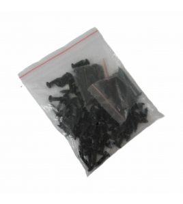 SCHROEVEN FENCE SHUTTER/LAMELLEN 220CM RVS, ZWART TXT GECOAT