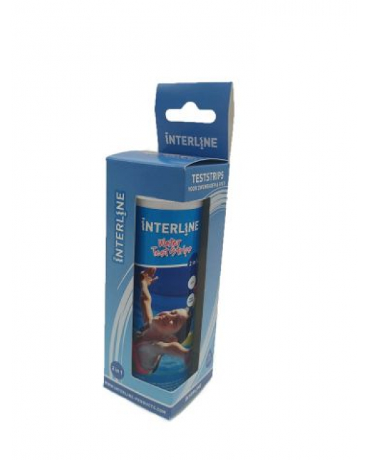 INTERLINE TESTSTRIPS CHLOOR & PH 25 STUKS