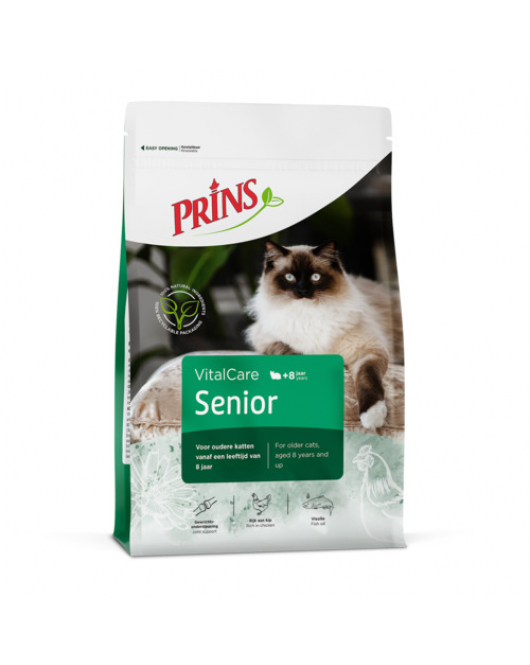 PRINS VITALCARE CAT SENIOR 1,5 KG GEVOGELTE