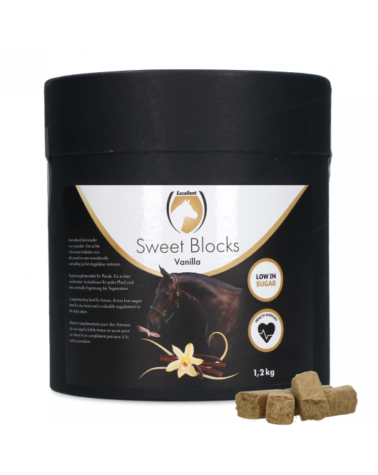 EXCELLENT HORSE SWEET BLOCKS VANILLA 1,2 KG