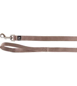 HOND LOOPLIJN ZIGGI TAUPE 1,3M 20MM