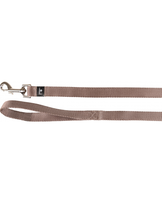 HOND LOOPLIJN ZIGGI TAUPE 1,3M 20MM