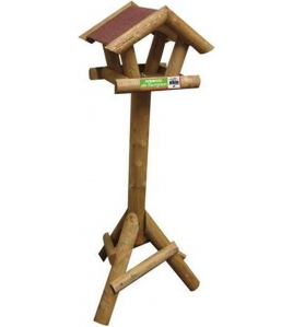 VOEDERHUIS DAKLEER ROOD 114CM