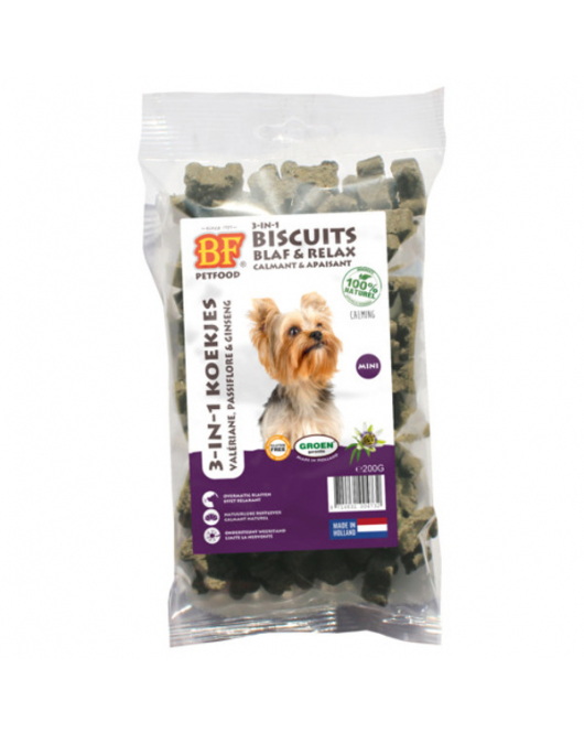 BIOFOOD 3IN1 KOEKJES BL&RLX MINI 200 GR
