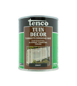 TENCO TUINDECOR ZWART MAT 1L
