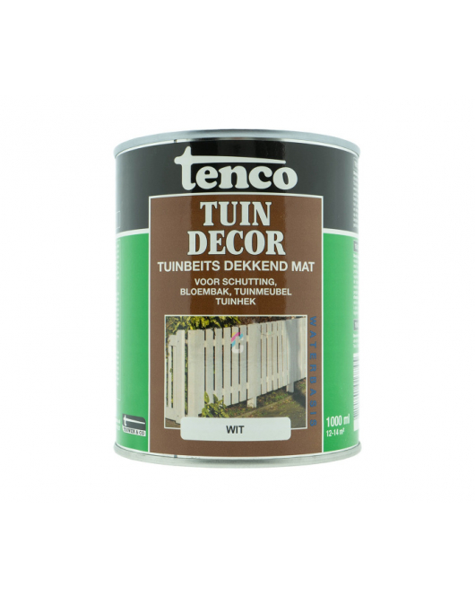 TENCO TUINDECOR WIT MAT 1L
