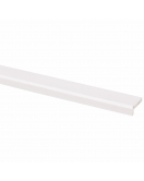 HOEKLAT GRENEN GEGROND 12X32MM WIT 270CM
