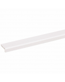 HOEKLAT GRENEN GEGROND 12X32MM WIT 270CM