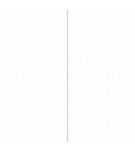 HOEKLAT GRENEN GEGROND 27X27MM WIT 270CM