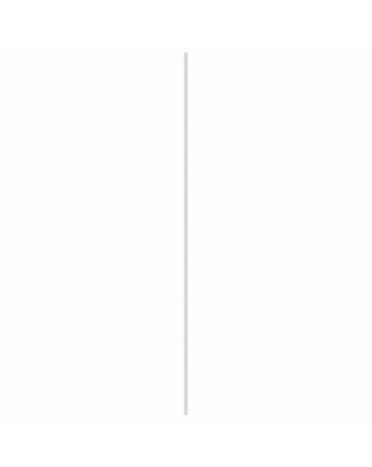 HOEKLAT GRENEN GEGROND 27X27MM WIT 270CM