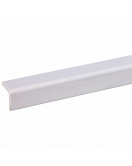 HOEKLAT GRENEN GEGROND 27X27MM WIT 270CM