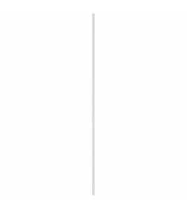 HOEKLAT GRENEN GEGROND 34X34MM WIT 270CM