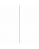 HOEKLAT GRENEN GEGROND 34X34MM WIT 270CM