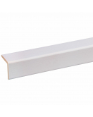 HOEKLAT GRENEN GEGROND 34X34MM WIT 270CM