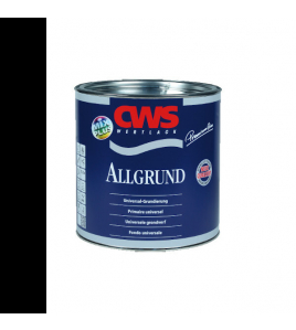 CWS WERTLACK ALLGRUND ZWART/RAL9005 - 375ML