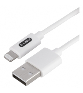 QL DATAKABEL USB/IPHONE MFI WIT 1M QL DATAKABEL USB/IPHONE MFI WIT 1M